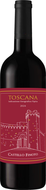 Bottle shot for 2024 Castello Finoto Igt Toscana