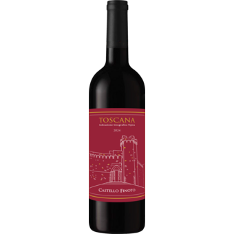 Bottle shot for 2024 Castello Finoto Igt Toscana