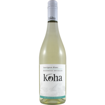 Bottle shot for 2025 Koha Sauvignon Blanc Marlborough