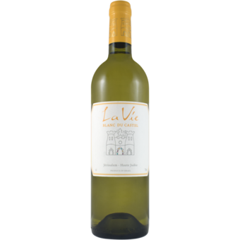 Bottle shot for 2025 Domaine Du Castel La Vie Blanc