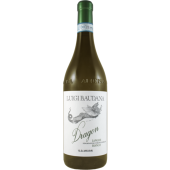 Bottle shot for 2025 Luigi Baudana 'Dragon' Langhe Bianco