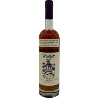 Bottle shot for  Willett 12 Year Old Single Barrel Bourbon Barrel No 8213 135 Bottles Made 1b Per Customer