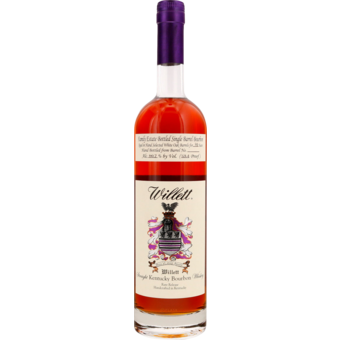Bottle shot for  Willett 14 Year Old Single Barrel Bourbon Barrel No 5448 149 Bottles Made 1b Per Customer