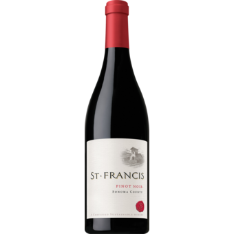 Bottle shot for 2023 St Francis Pinot Noir