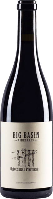 Bottle shot for 2021 Big Basin Pinot Noir Old Corral