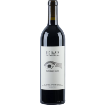Bottle shot for 2019 Big Basin Altitude 2292 Red Blend