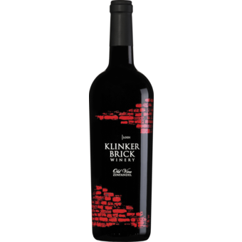 Bottle shot for 2022 Klinker Brick Lodi Old Vine Zinfandel