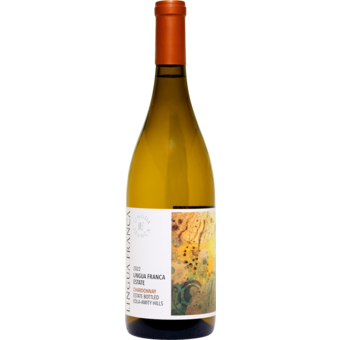 Bottle shot for 2022 Lingua Franca Estate Chardonnay Eola Amity Hills