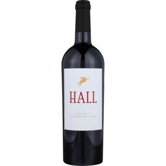 Bottle shot for 2022 Hall Vineyards Cabernet Sauvignon