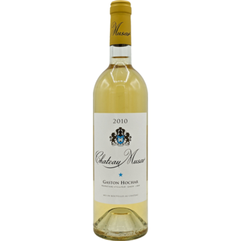 Bottle shot for 2010 Chateau Musar Bekaa Valley White