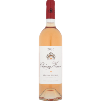 Bottle shot for 2020 Chateau Musar Rose