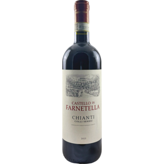 Bottle shot for 2023 Farnetella Chianti Colli Senesi