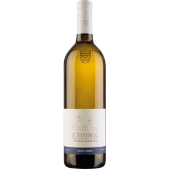 Bottle shot for 2025 Muri Gries Pinot Grigio Alto Adige