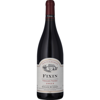 Bottle shot for 2023 Domaine Humbert Freres Fixin Vieilles Vignes