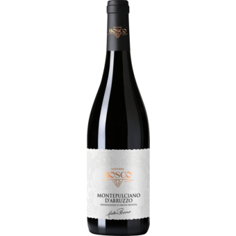 Bottle shot for 2022 Nestore Bosco Montepulciano D'abruzzo Linea Classica