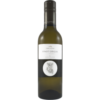 Bottle shot for 2025 Lageder Terra Alpina Pinot Grigio