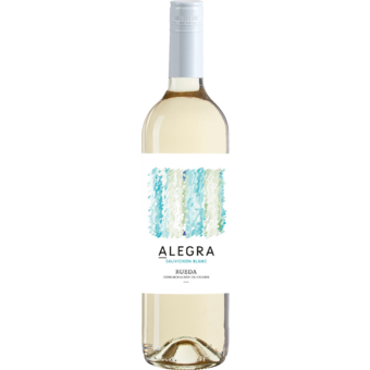 Bottle shot for 2024 De Andres Sisters ' Alegra' Sauvignon Blanc
