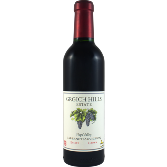Bottle shot for 2023 Grgich Hills Cabernet Sauvignon Half Bottle