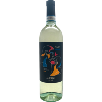 Bottle shot for 2026 Alberigo Pinot Grigio
