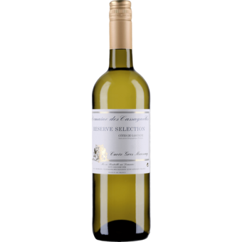 Bottle shot for 2025 Domaine Des Cassagnoles Cuvee Gros Manseng Reserve Selection