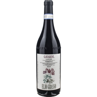Bottle shot for 2025 Elio Grasso Langhe Nebbiolo "Gavarini"