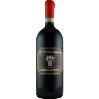 Bottle shot for 2021 Ciacci Piccolomini Brunello Di Montalcino Pianrosso