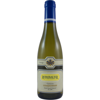 Bottle shot for 2024 Rombauer Carneros Chardonnay Half Bottle