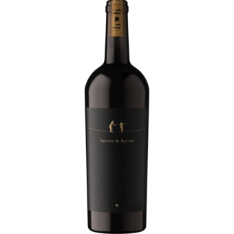 Bottle shot for 2023 Harvey & Harriet Red Blend Paso Robles