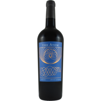 Bottle shot for 2024 Atom Dark Matter Cabernet Sauvignon