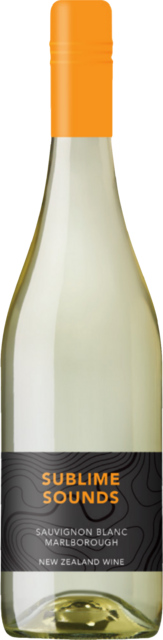 Bottle shot for 2025 Sublime Sounds Marlborough Sauvignon Blanc