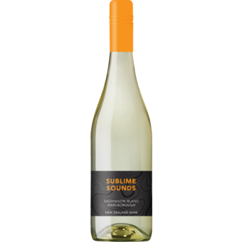 Bottle shot for 2025 Sublime Sounds Marlborough Sauvignon Blanc
