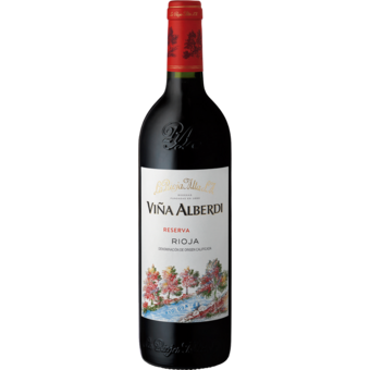 Bottle shot for 2021 La Rioja Alta Vina Alberdi Rioja Reserva