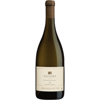 Bottle shot for 2024 Neyers Chardonnay 304