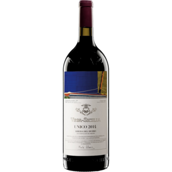 Bottle shot for 2014 Vega Sicilia Unico