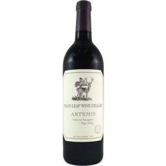 Bottle shot for 2023 Stag's Leap Wine Cellars Artemis Cabernet Sauvignon