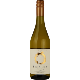 Bottle shot for 2024 Benziger Chardonnay Sonoma