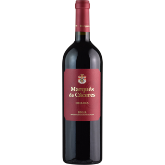 Bottle shot for 2022 Marques De Caceres Red