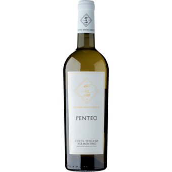 Bottle shot for 2024 Gianni Moscardini Penteo Vermentino