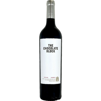 Bottle shot for 2024 Boekenhoutskloof Chocolate Block