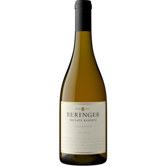 Bottle shot for 2024 Beringer Private Reserve Chardonnay