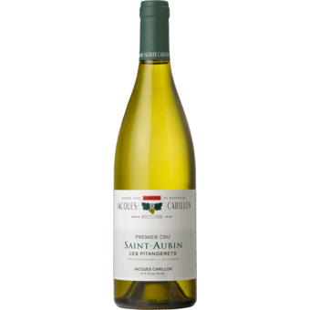 Bottle shot for 2024 Jacques Carillon Saint Aubin Les Pitangerets 1er Cru