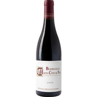 Bottle shot for 2024 Domaine Berthaut Gerbet Bourgogne Haut Cotes De Nuits