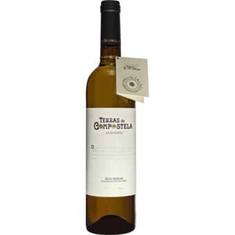 Bottle shot for 2025 Compostela Val Do Salnes Albarino