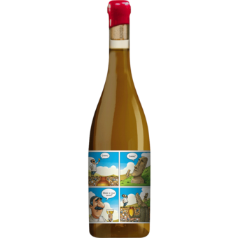 Bottle shot for 2023 Mikho Qvevri Rkatsiteli Skin Contact Amber Dry