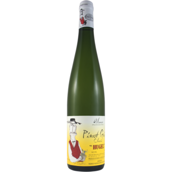 Bottle shot for 2024 Hugel Pinot Gris Classic