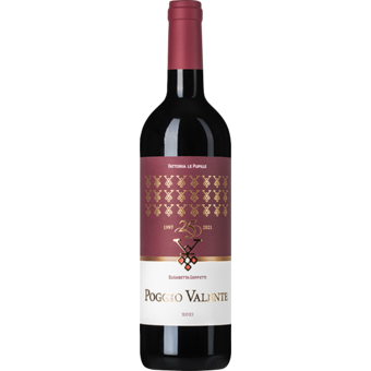 Bottle shot for 2023 Fattoria Le Pupille Poggio Valente