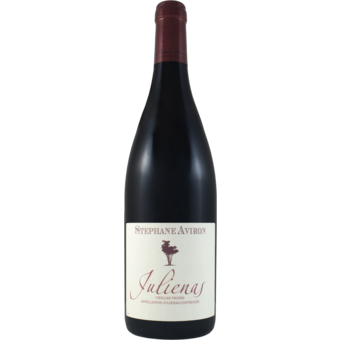 Bottle shot for 2021 Stephane Aviron Julienas