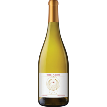 Bottle shot for 2024 Atom Chardonnay