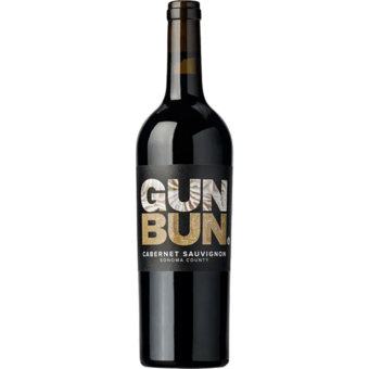 Bottle shot for 2023 Gundlach Bundschu 'Gun Bun' Cabernet Sauvignon
