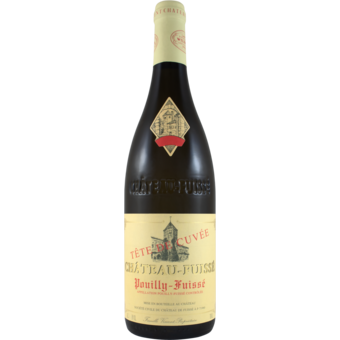 Bottle shot for 2023 Chateau Fuisse Tete De Cuvee Pouilly Fuisse